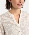 KYRA transparante blouse motief Xaaf