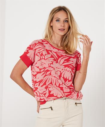 KYRA truitje jacquard flower Halina