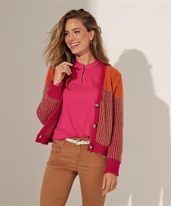 KYRA vest colorblock Perdita