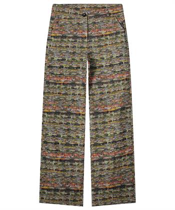 KYRA wide leg broek Boucle Ferris