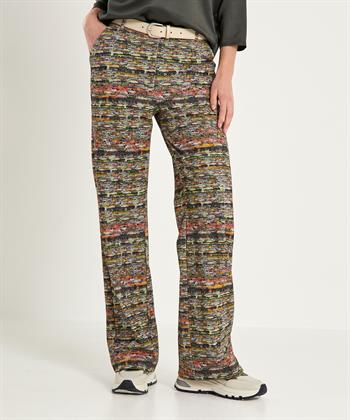 KYRA wide leg broek Boucle Ferris