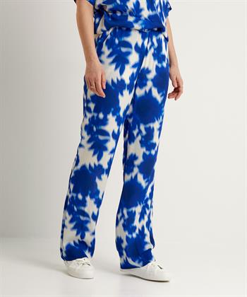 KYRA wide leg broek floral print Iris