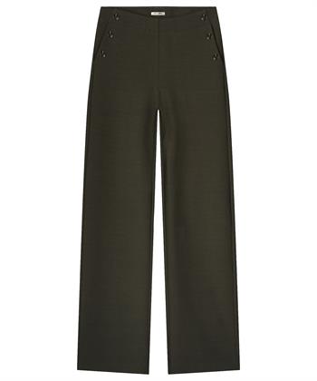 KYRA wide leg broek knoopjes Hetty