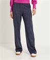 KYRA wide leg broek visgraatmotief Dian