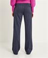 KYRA wide leg broek visgraatmotief Dian