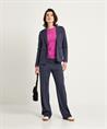 KYRA wide leg broek visgraatmotief Dian
