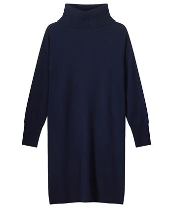KYRA wollen knit jurk met col Jazz