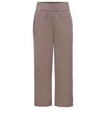 LaSalle cropped wide leg broek