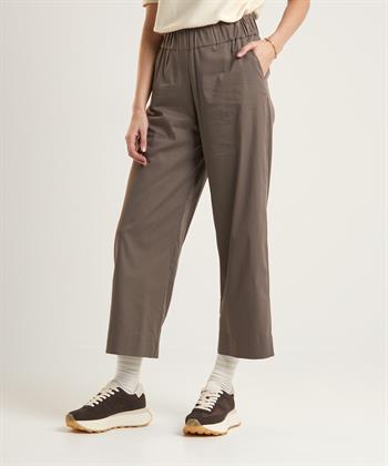 LaSalle cropped wide leg broek