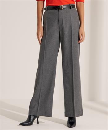 LaSalle wide leg broek flanel