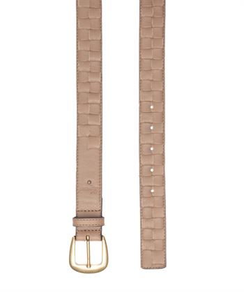 Legend gevlochten riem goudkleurige gesp