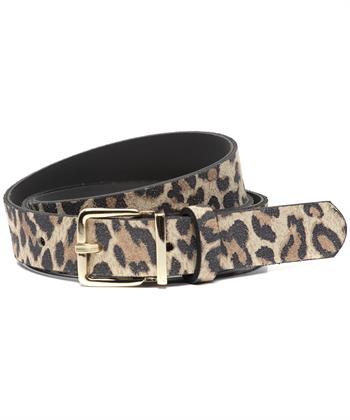 Legend leren riem dierenprint