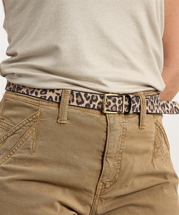 Legend leren riem dierenprint