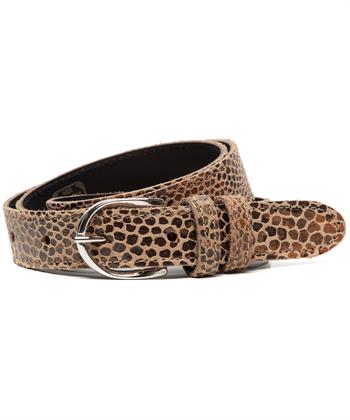 Legend leren riem dierprint