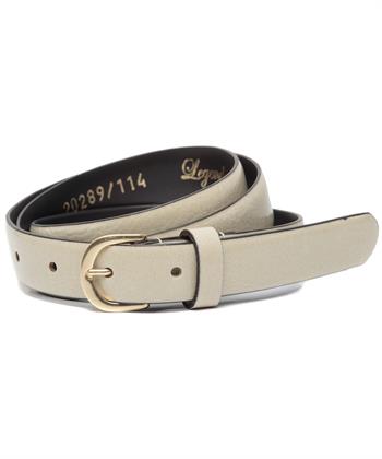 Legend leren riem goudkleurige gesp