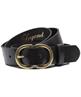 Legend leren riem ovale gesp