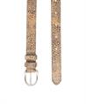 Legend leren riem slangenprint