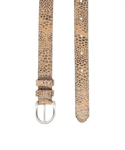Legend leren riem slangenprint