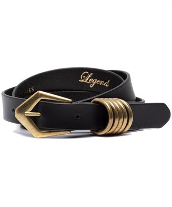 Legend riem driehoekgesp leer