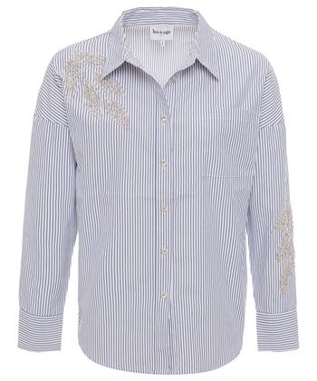 Leo & Ugo blouse streep strass
