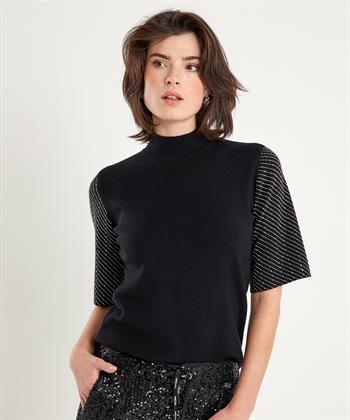 Leo & Ugo coltrui korte mouw met strass