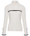 Leo & Ugo coltrui rib met strass strikje