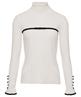 Leo & Ugo coltrui rib met strass strikje