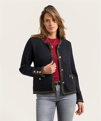 Leo & Ugo jasje lurex met gouden knopen
