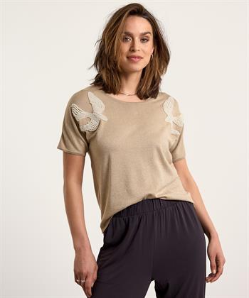 Leo & Ugo lurex truitje parels