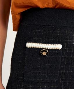 Leo & Ugo rok lurex en contrastbies
