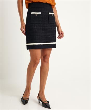 Leo & Ugo rok lurex en contrastbies