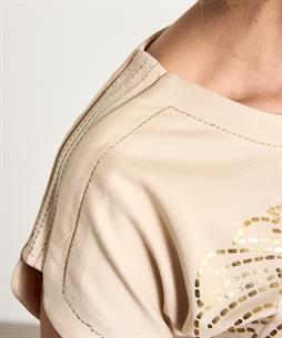 Leo & Ugo shirt metallic stiksels