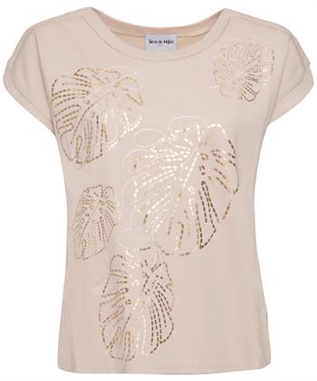 Leo & Ugo shirt metallic stiksels