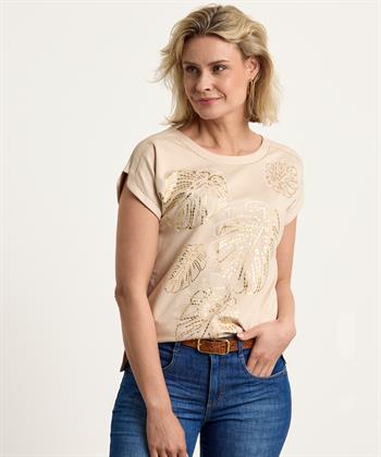 Leo & Ugo shirt metallic stiksels