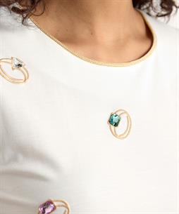 Leo & Ugo shirt ringen bling bling