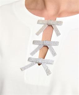 Leo & Ugo shirt strikjes strass