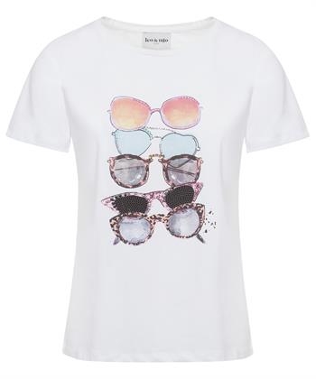 Leo & Ugo T-shirt sunglasses print