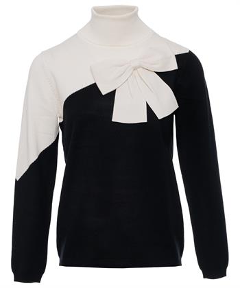 Leo & Ugo trui colorblock strik