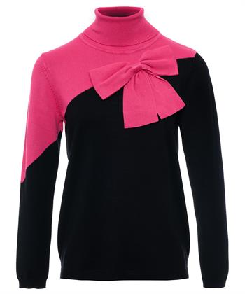 Leo & Ugo trui colorblock strik