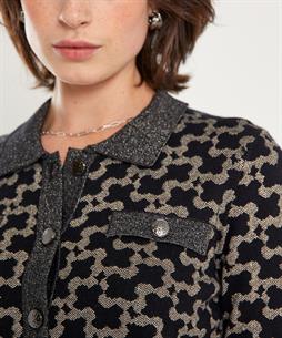 Leo & Ugo vestje jacquard lurex
