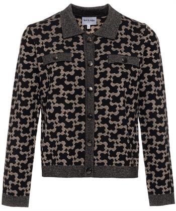 Leo & Ugo vestje jacquard lurex