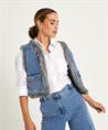 Liu Jo blouse strass steentjes