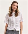 Liu Jo cropped blouse broderie