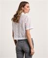 Liu Jo cropped blouse broderie
