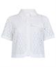 Liu Jo cropped blouse broderie