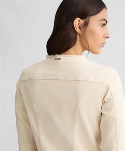 Liu Jo denim jasje gevlochten biesje