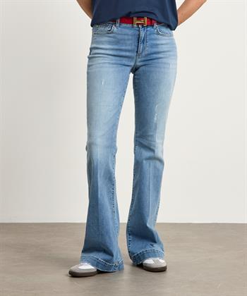 Liu Jo flared jeans strass Authentic Beat