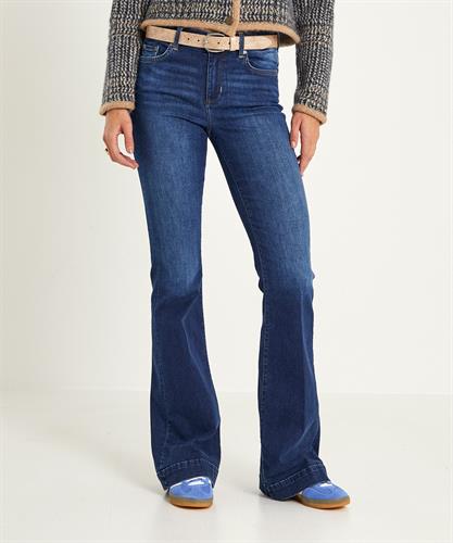 Liu Jo jeans high flared strass