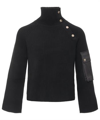 Liu Jo rib coltrui met gouden knopen