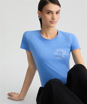 Liu Jo shirt logo strass